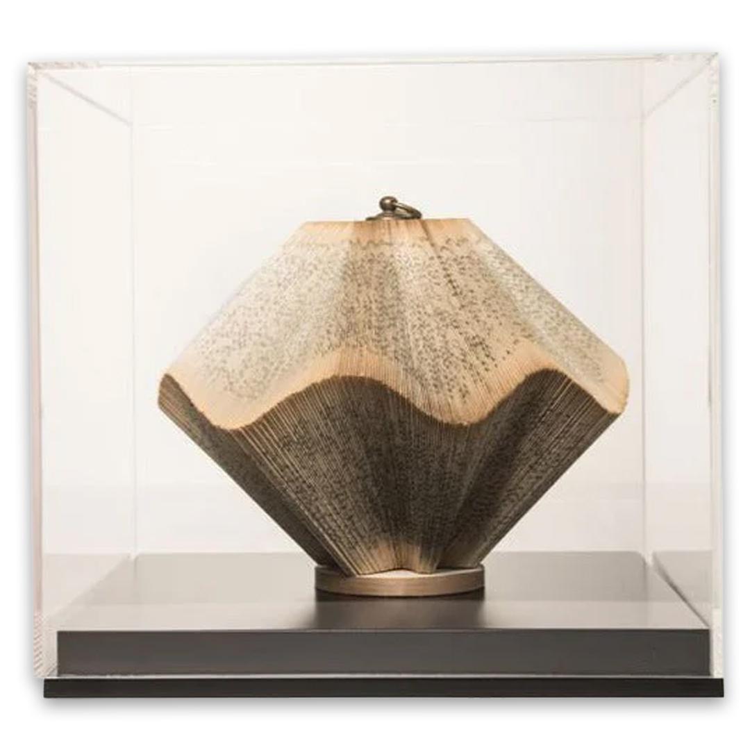 Perspex Theca Lantern - Small Lacquered Black Base