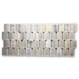Wall Installation With Books On Copper