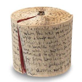 Perspex Theca - Arlecchino Sculpture With Writing Medium Size