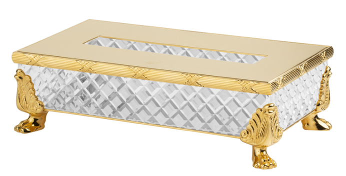 DIAMANT CISELE RECTANGULAR TISSUE DISPENSER
