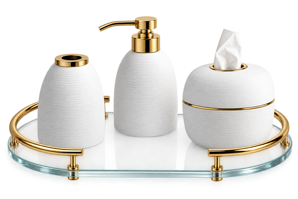 HEMISPHERE - Gold Master Bath Set