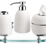 HEMISPHERE - Silver Master Bath Set
