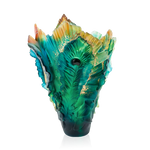 Large Peacock Flower Vase