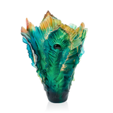 Large Peacock Flower Vase