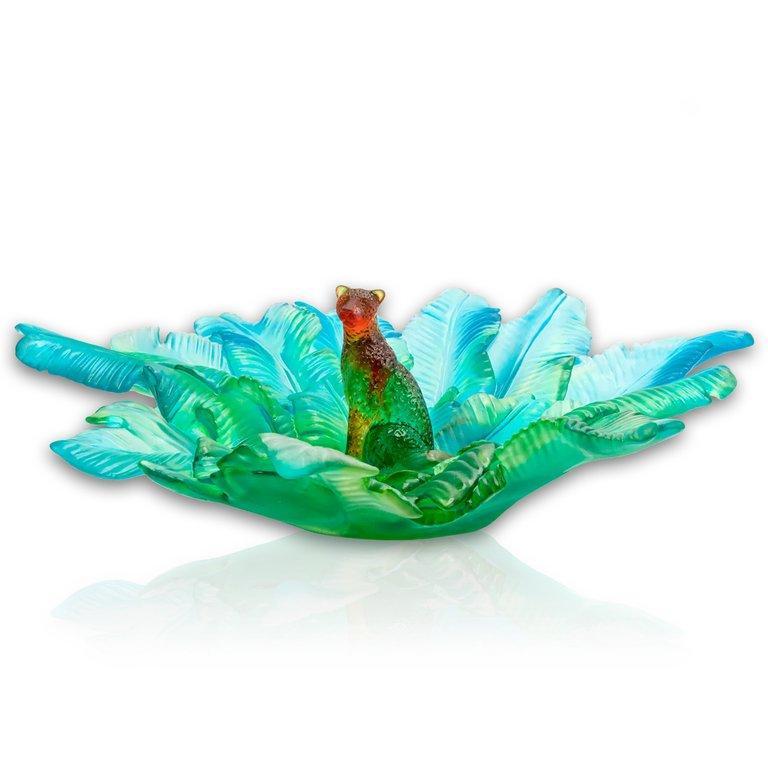 Tropical Voyage Leopard Centerpiece