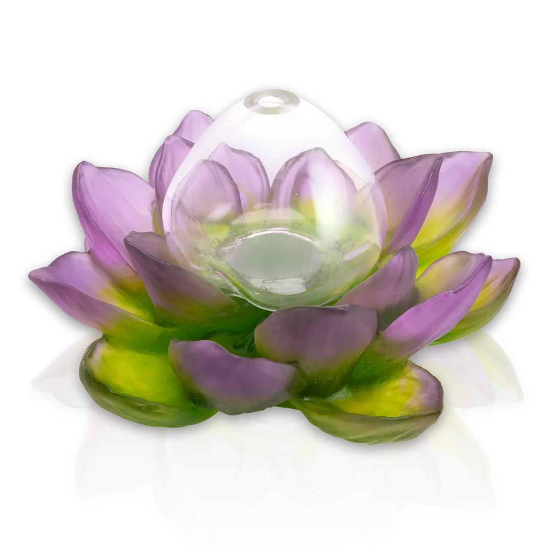 Lotus Garden Soliflore Purple-Green