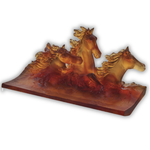 Cavalcade Pencil Holder In Amber