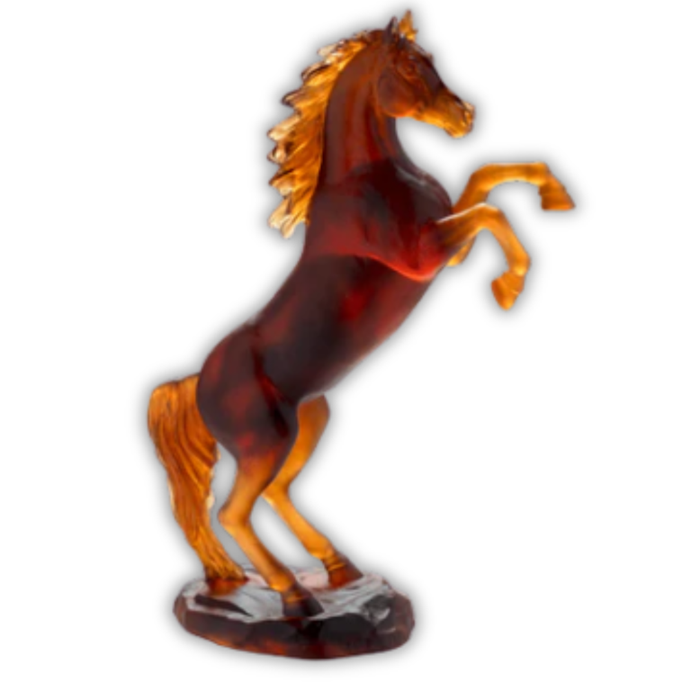 Spirited Horse In Amber 500 Ex