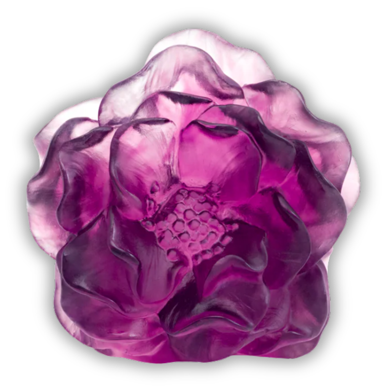 Violet Camellia Decorative Flower