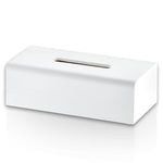 Stone Kb Tissue Box - White Matt
