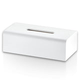 Stone Kb Tissue Box - White Matt