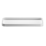 Stone Tab Tray - White Matt