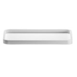 Stone Tab Tray - White Matt