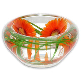 Orange Daisy Bowl Sm