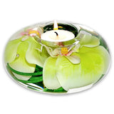 Green Phalaenopsis T Light Disk