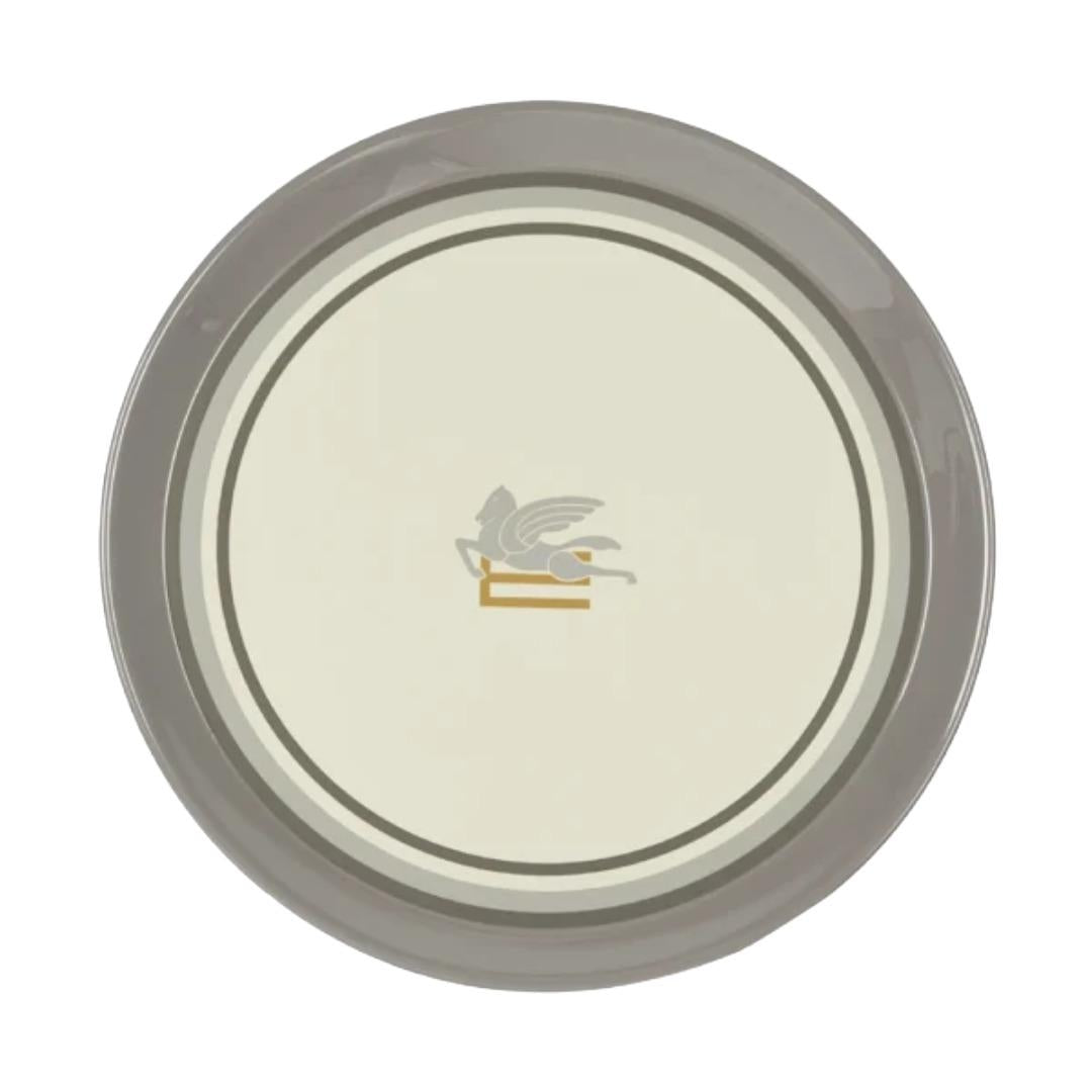 2 Pegaso Round Decorative Plate 2 Pc Set