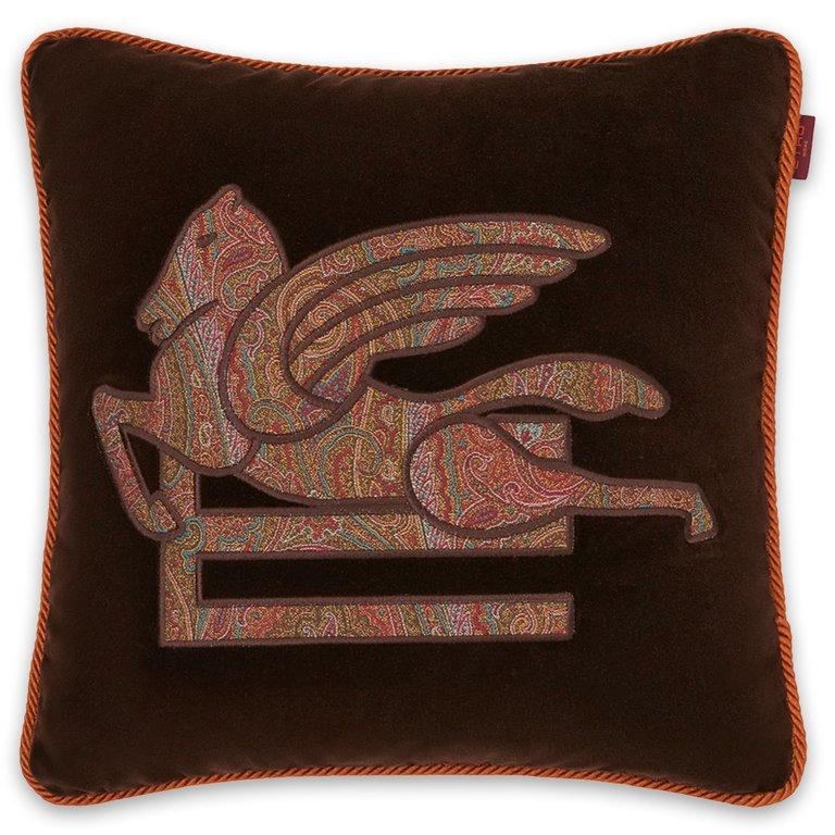 New Somerset Embroidered Cushion With Cord - Etro