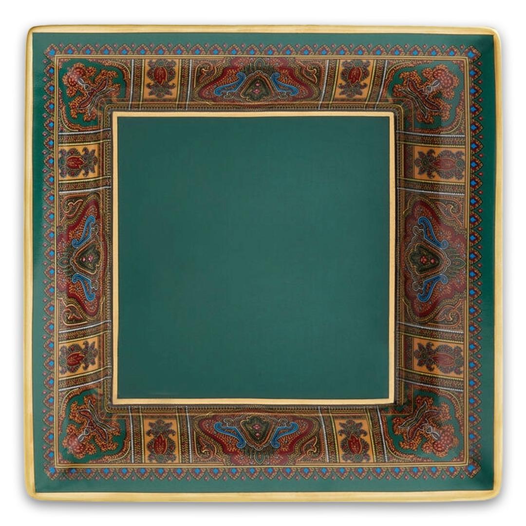 Cachemire Tray - Dark Green