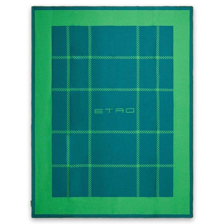 Tartan Blanket Stitch Finishing Throw - Etro