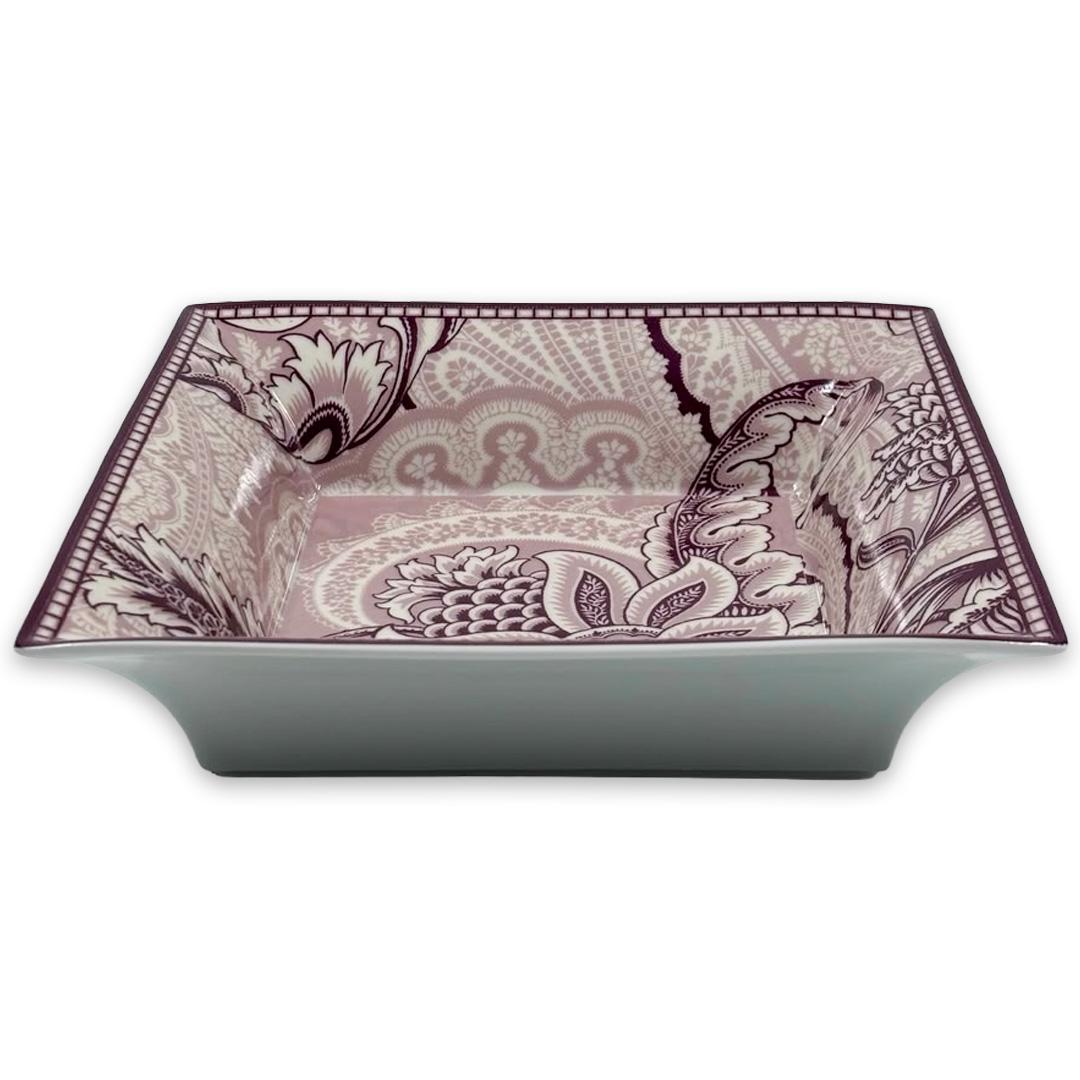 Bloom Square Tray - Red