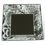 Bloom Square Tray Brown