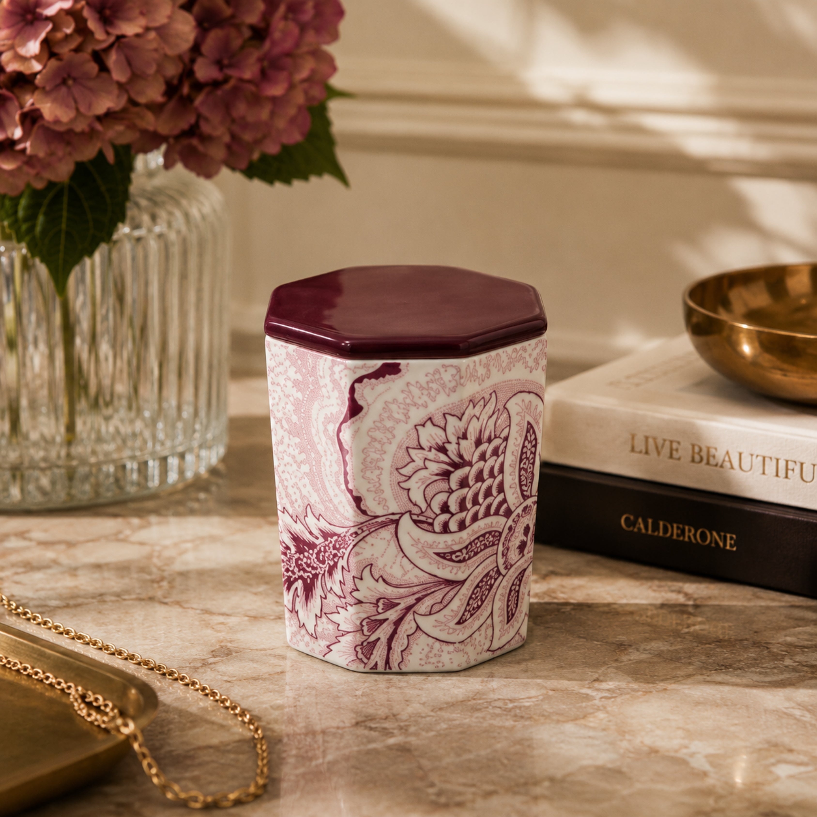 Bloom Candle-Pink - Etro (view 2)