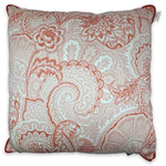 Bloom Printed Cushion W/Emroidered +Cord 60 - Orange - Etro