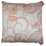 Bloom Printed Cushion W/Emroidered +Cord 60 - Orange - Etro