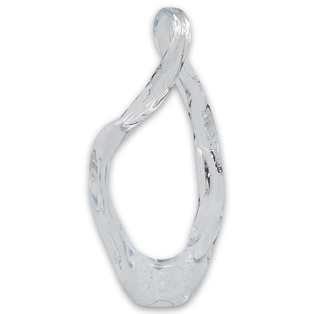 S/2 Decorative Glass Scupture