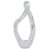 S/2 Decorative Glass Scupture