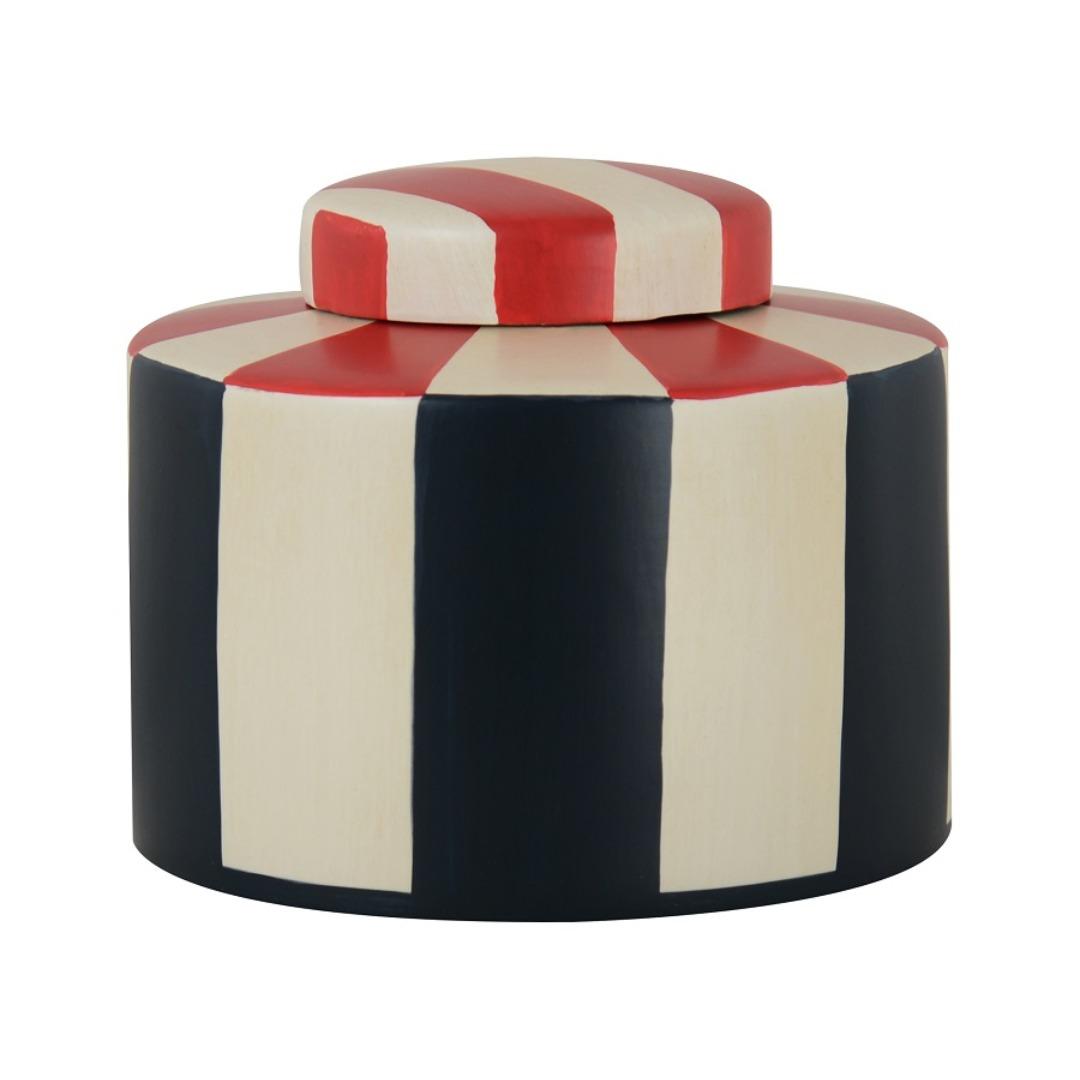 LIDDED JAR SAGAPONACK