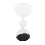 SET OF 4 LASS SANDTIMER+BLACK SAND