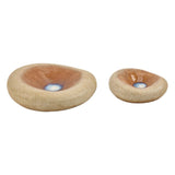 SET OF 2 ASS.PLATE IRIS'