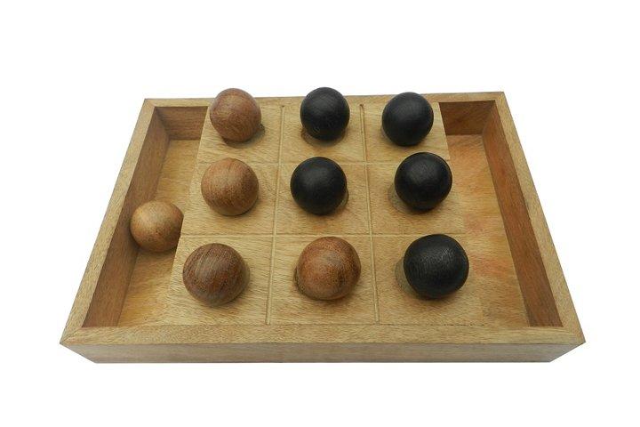 MANGO WOOD TIC TAC TOE GAME