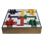 SET OF 2 LUDO GAMES IN MULTICOL RESIN