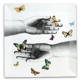 Square Tray Mani E Farfalle Color