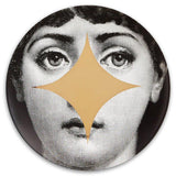 Wall Plate Tema E Variazioni N.42 Gold/Black/White