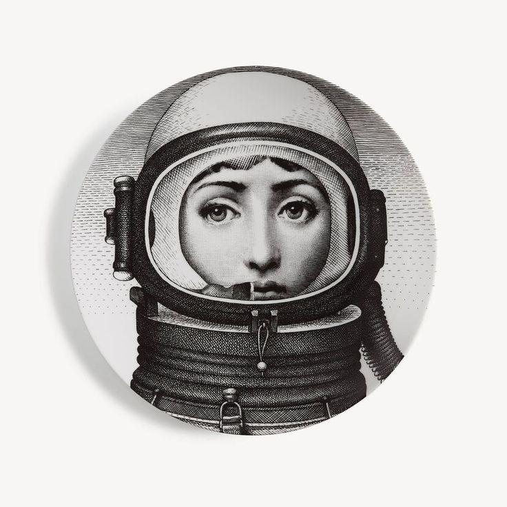 Wall plate Tema e Variazioni n.181 black/white