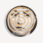 Wall plate Tema e Variazioni n.18 black/white/gold