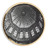 Plate Cupola Santa Maria Della Salute (Venezia) Gold/Black/White