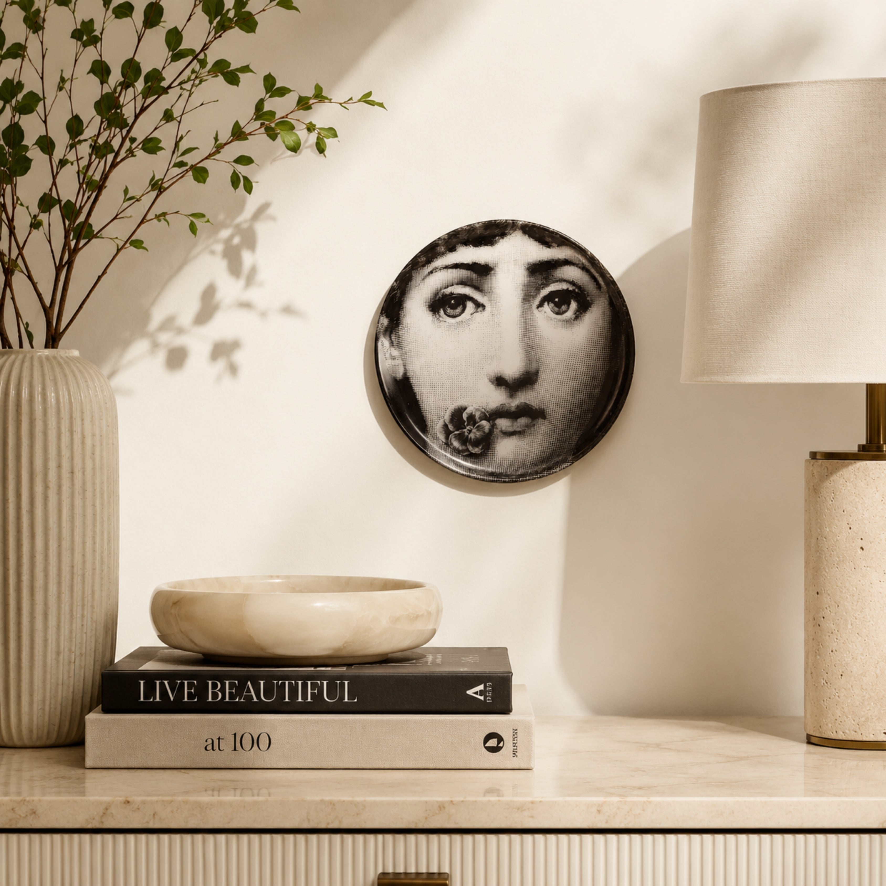 Coaster Tema e Variazioni n.137 - Fornasetti (view 2)
