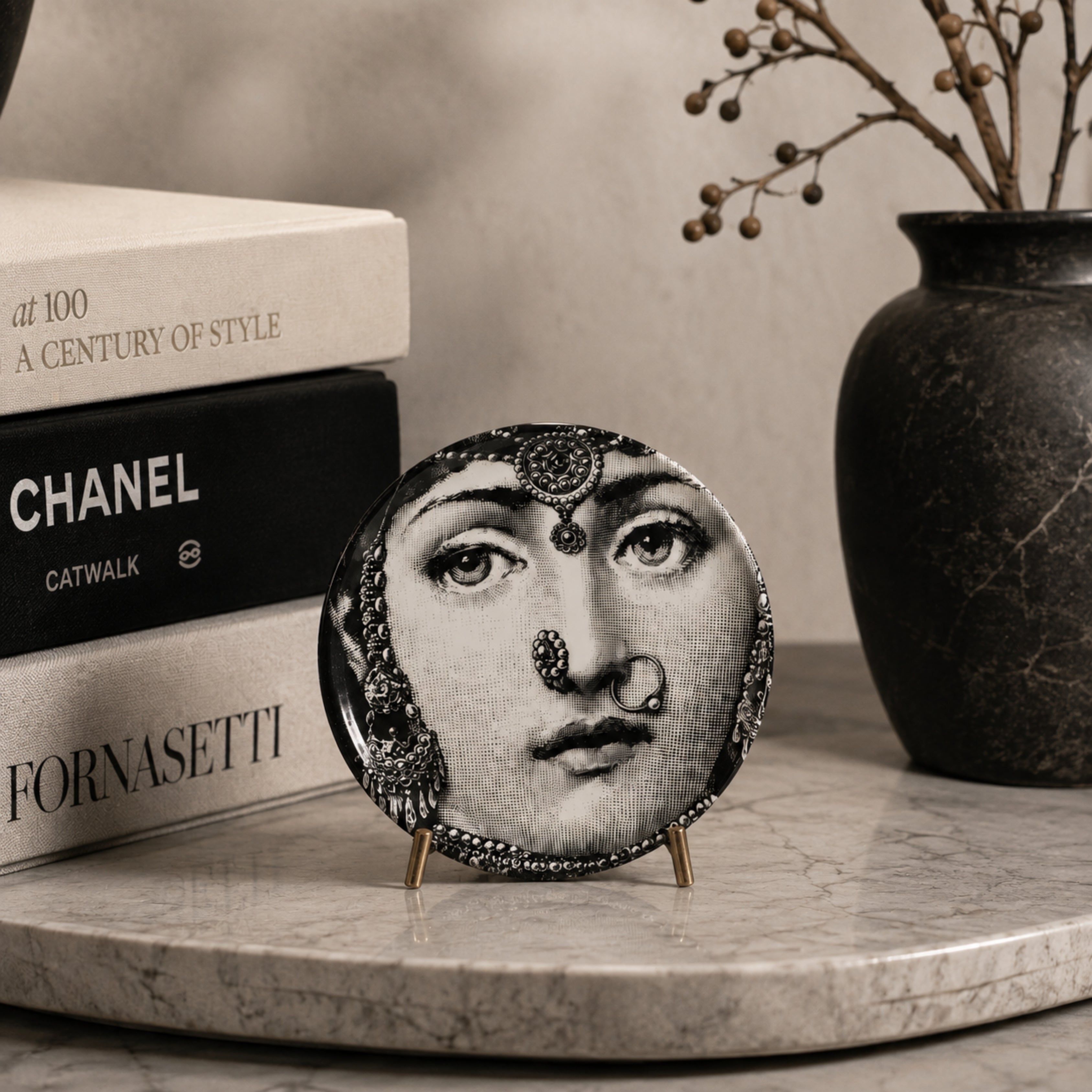 Decorative Holder Tema E Variazioni N.228 - Fornasetti (view 2)