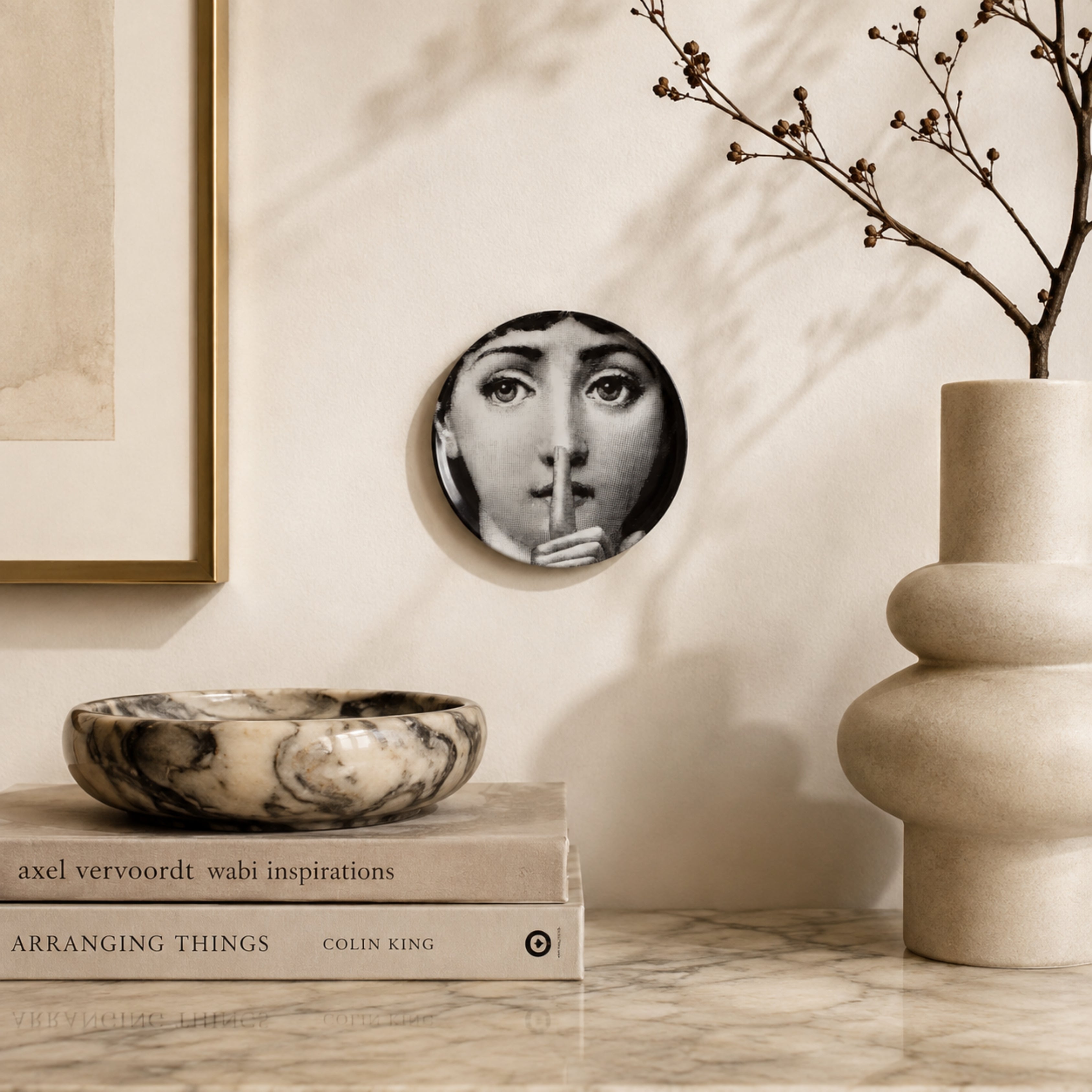Coaster Tema E Variazioni N.334 - Fornasetti (view 2)