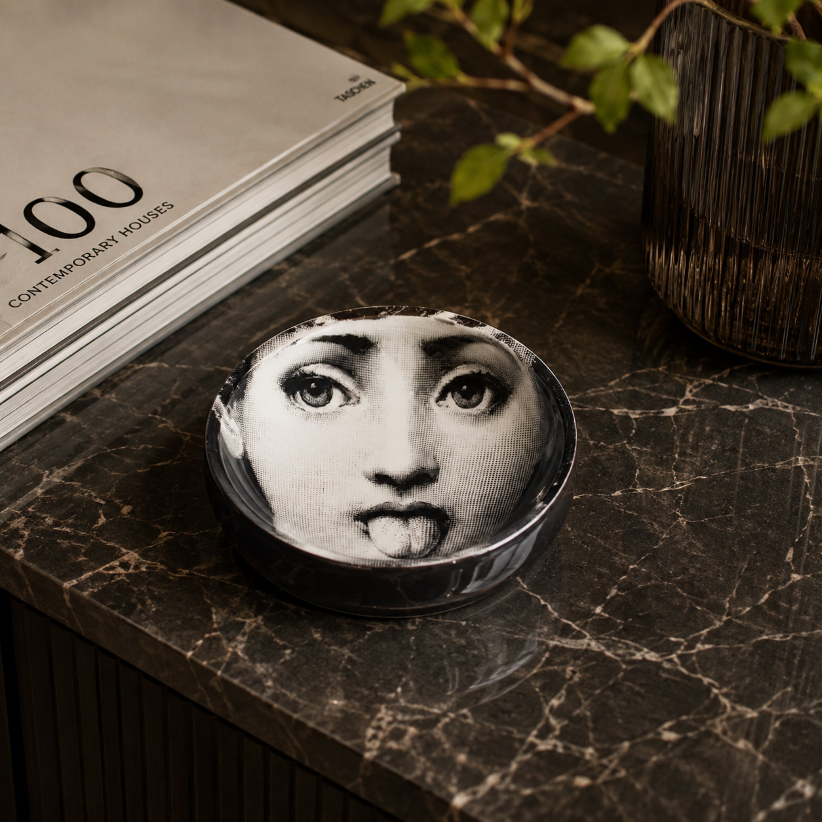 Round Ashtray Tema E Variazioni N.82 - Fornasetti (view 2)