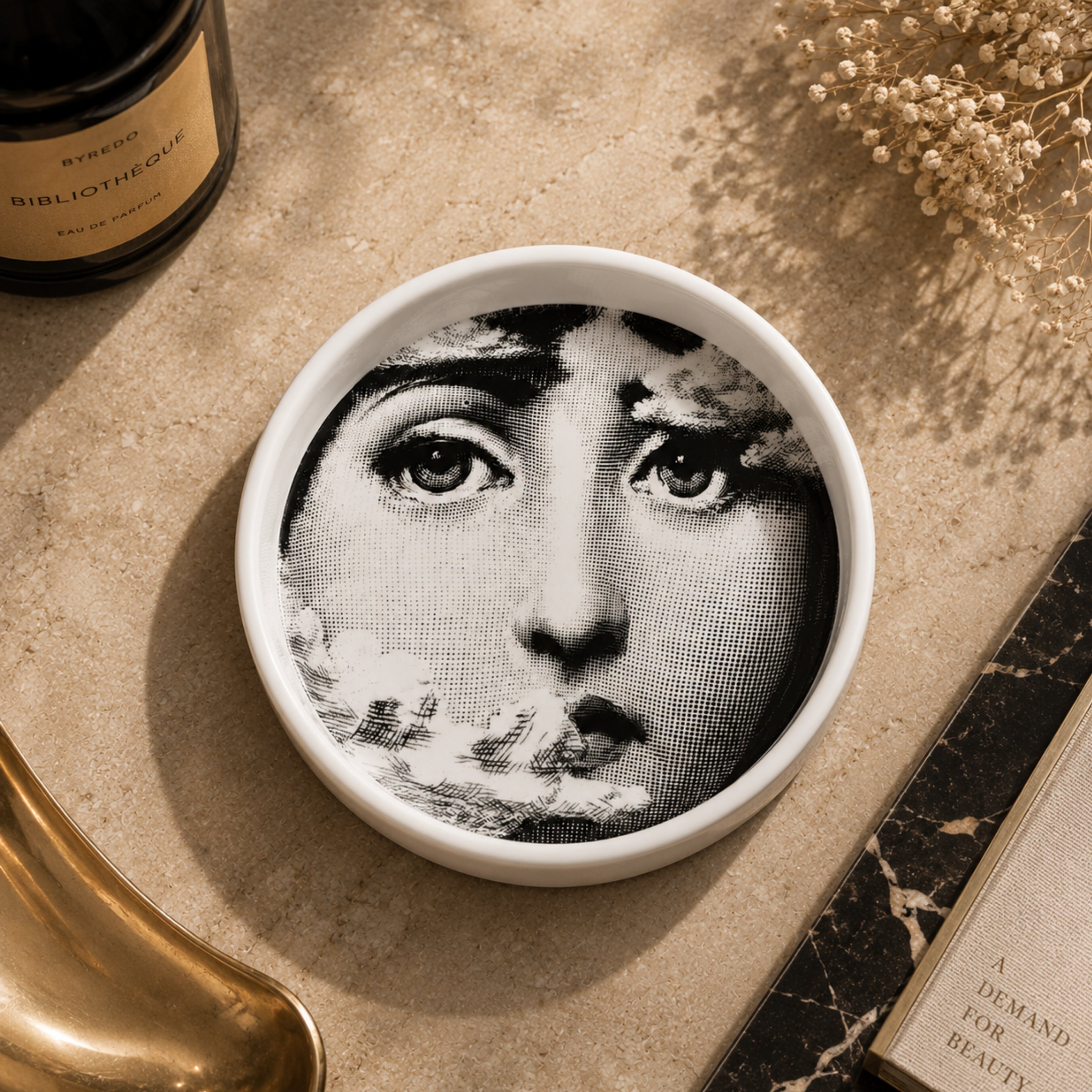 Round Ashtray Tema E Variazioni N.139 - Fornasetti (view 2)