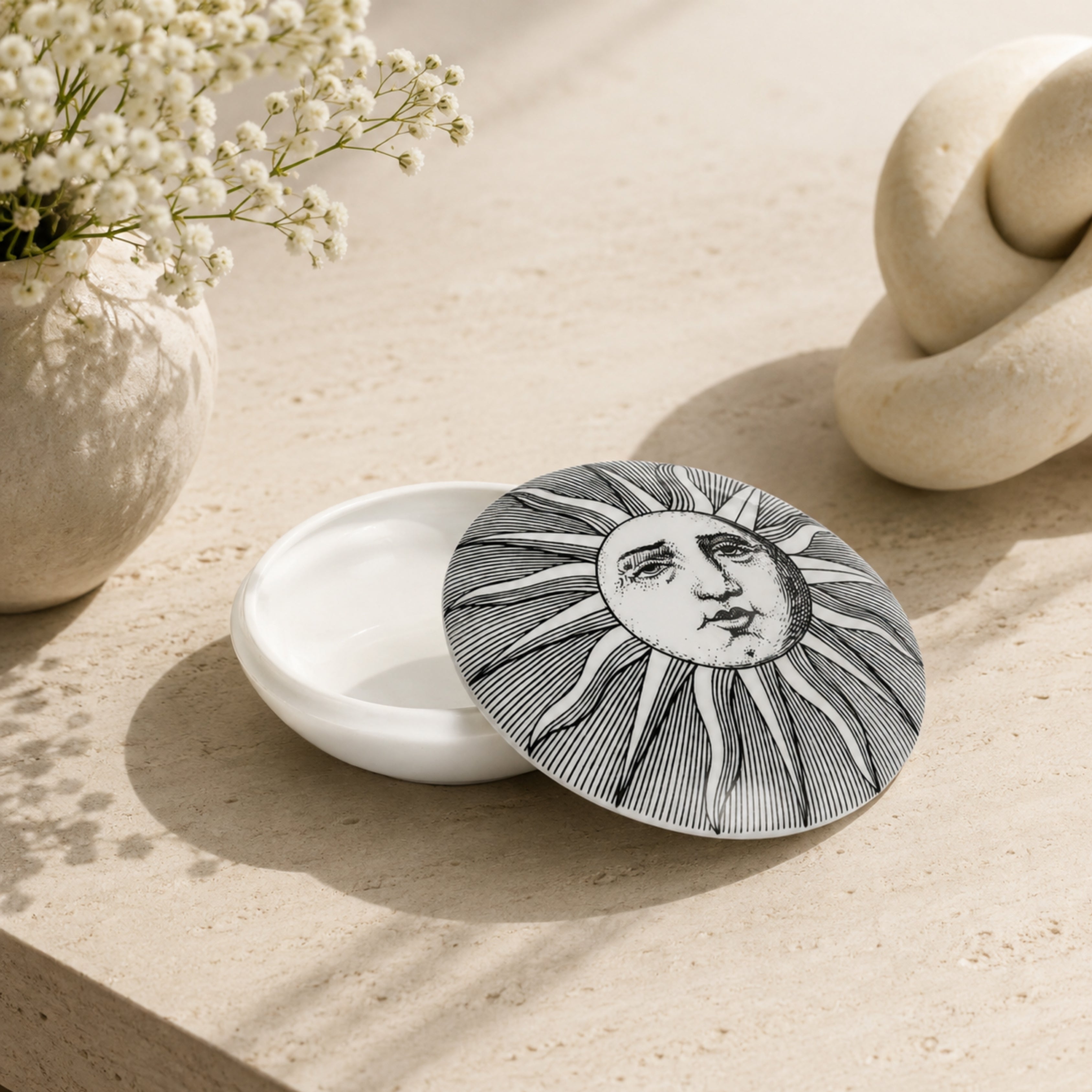 Round Box Sole - Fornasetti (view 2)
