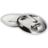 Round Box Tema E Variazioni N.137-White & Black - Fornasetti