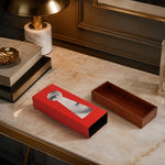 Box 200 Serratura Black/White On Red (view 2)