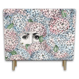 Magazine Rack Ortensia Colour Front & Back - Fornasetti