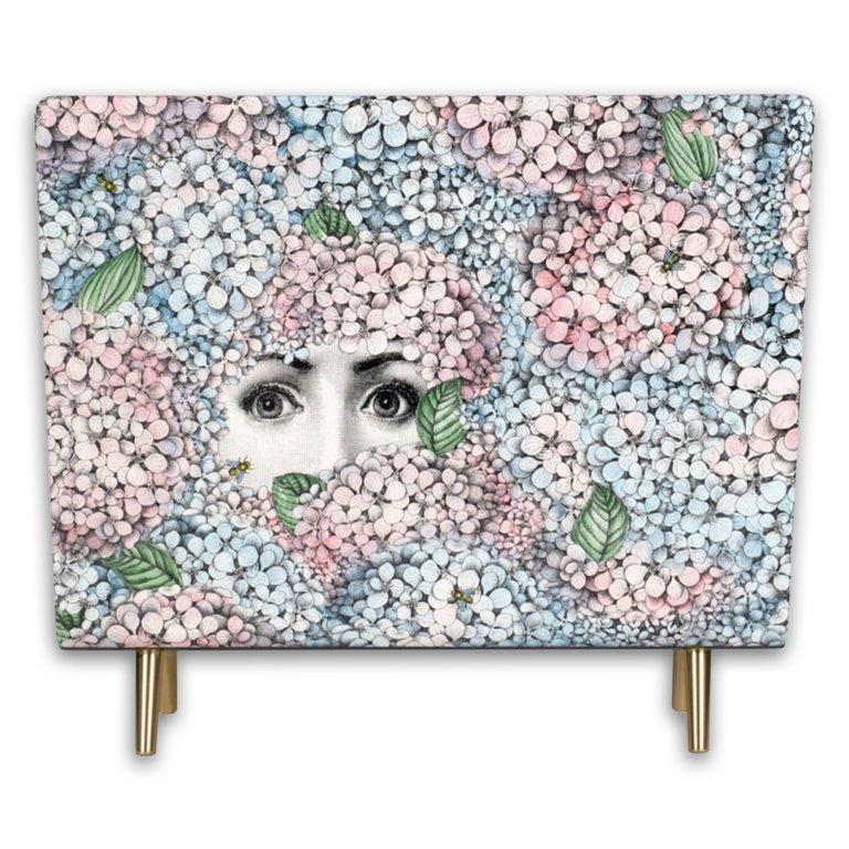 Magazine Rack Ortensia Colour Front & Back - Fornasetti